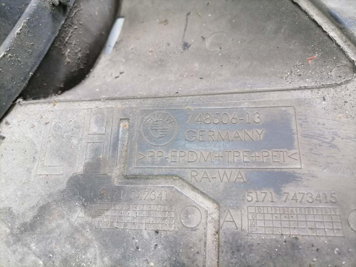 BMW 2er Active Tourer F45 original Radhausschale hinten links Bj.2018